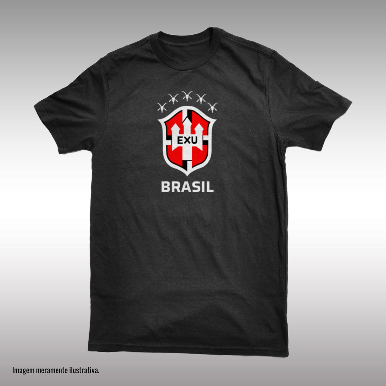 CAMISETA ESCUDO DE EXU