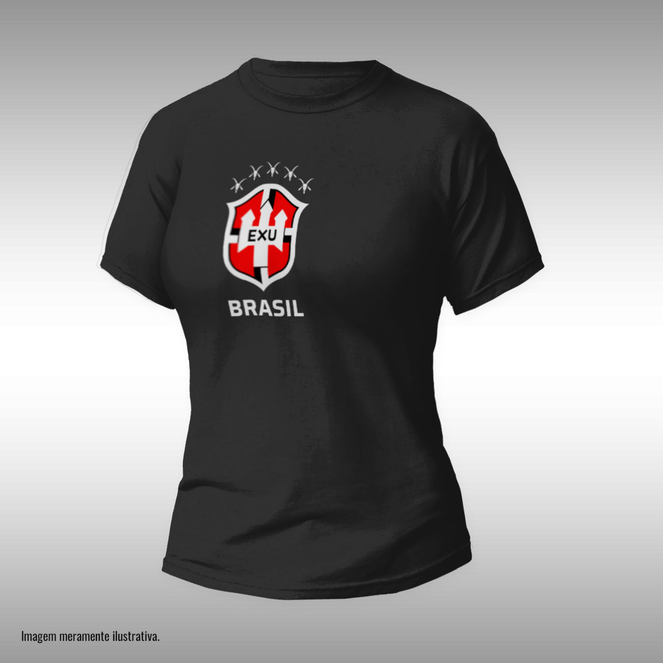 CAMISETA ESCUDO DE EXU