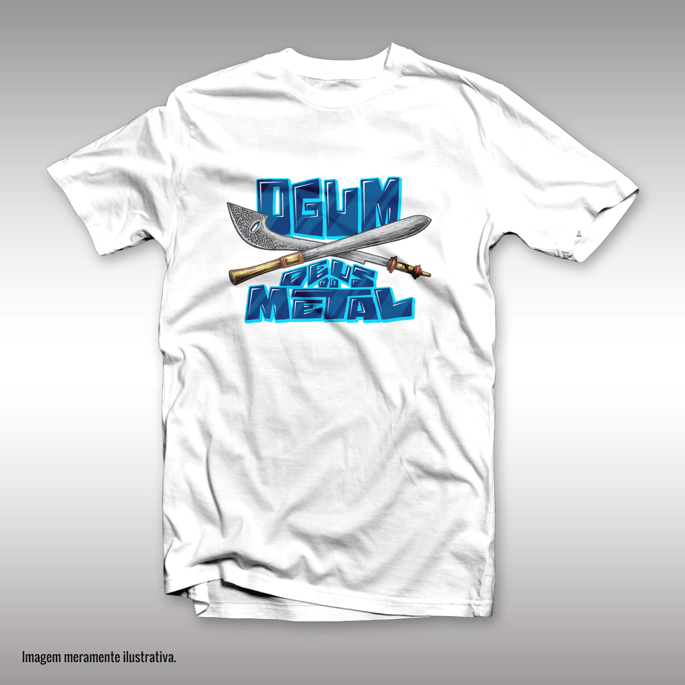 CAMISETA DEUS DO METAL