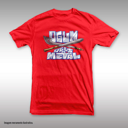 CAMISETA DEUS DO METAL