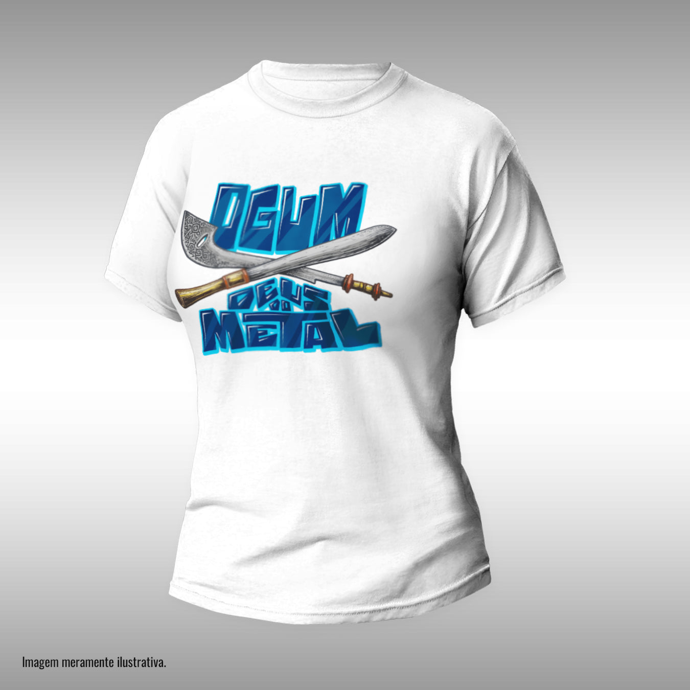 CAMISETA DEUS DO METAL