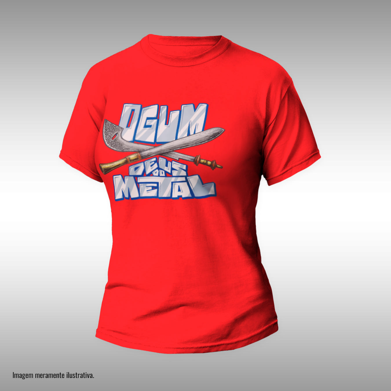 CAMISETA DEUS DO METAL