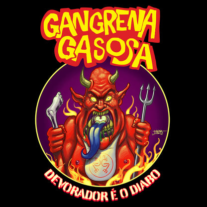 CAMISETA DEVORADOR É O DIABO